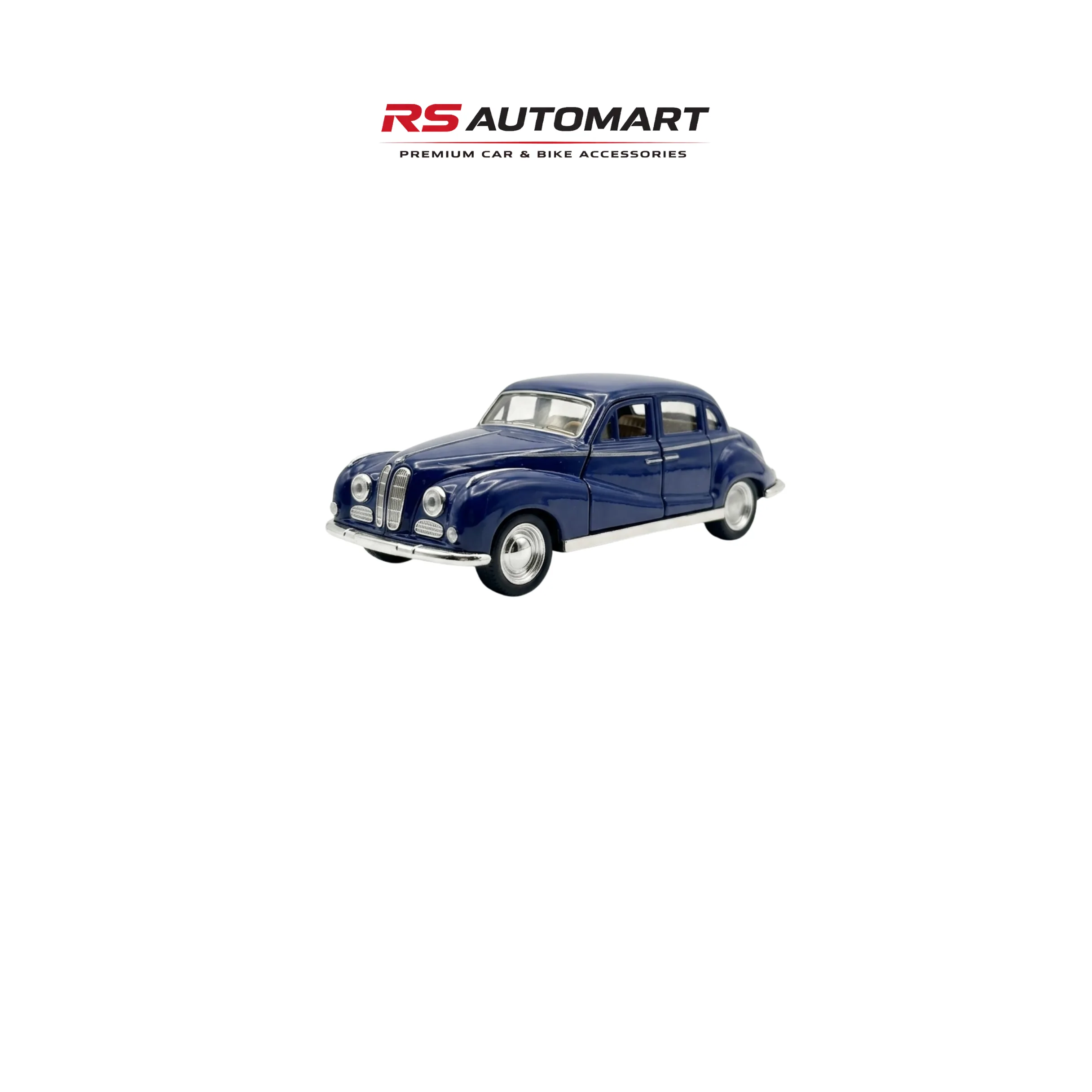 Diecast Classic BMW 501 Model – 1:32 Scale (Blue)