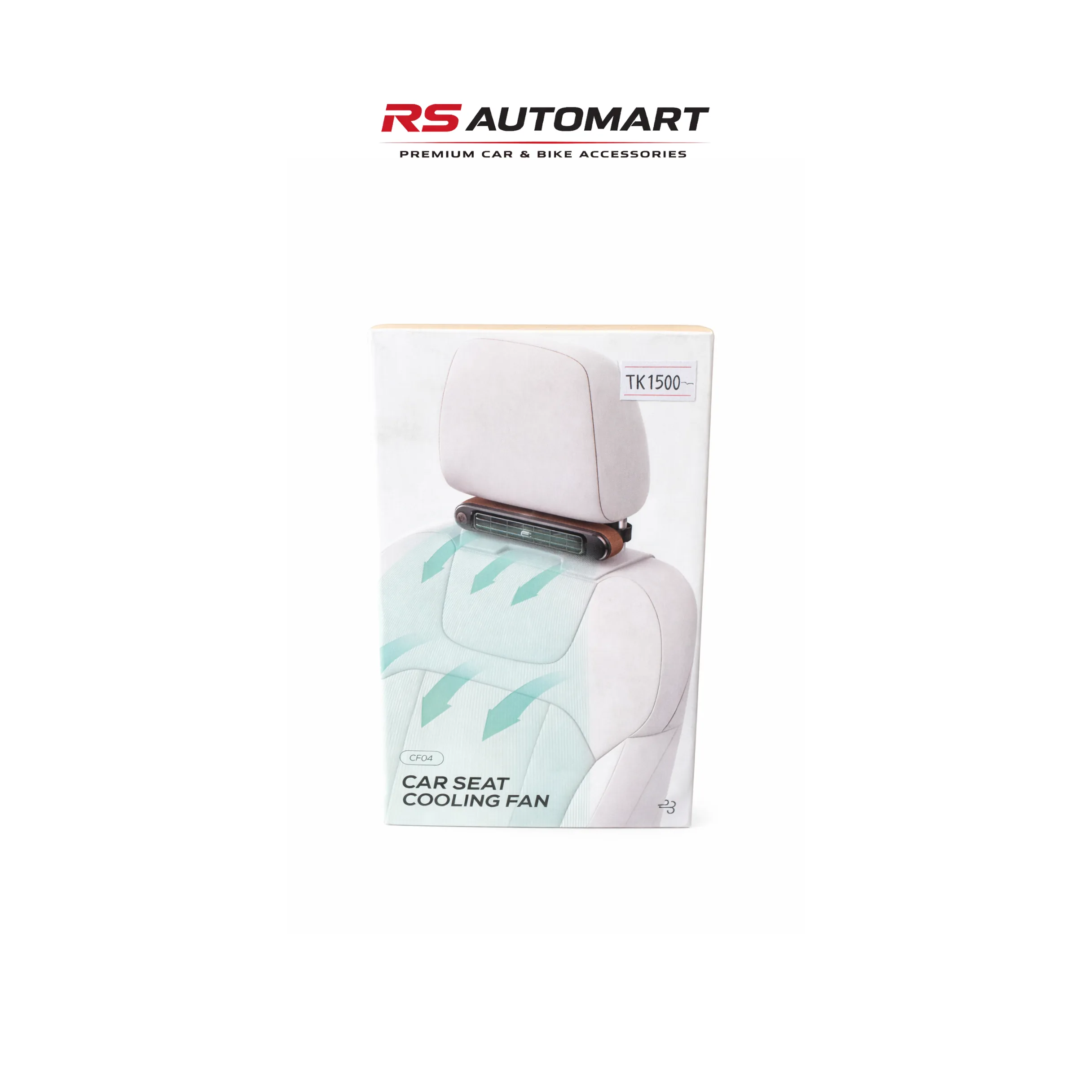 Car Seat Cooling Fan – TK1500 Headrest Mount